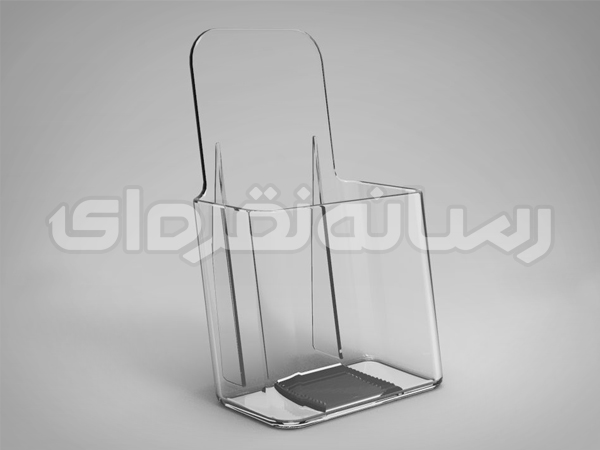 جا بروشور پلکسی رومیزی یک طبقه